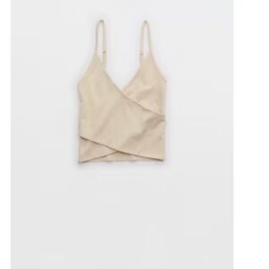Brand New Aerie Cream Crossover Camisole